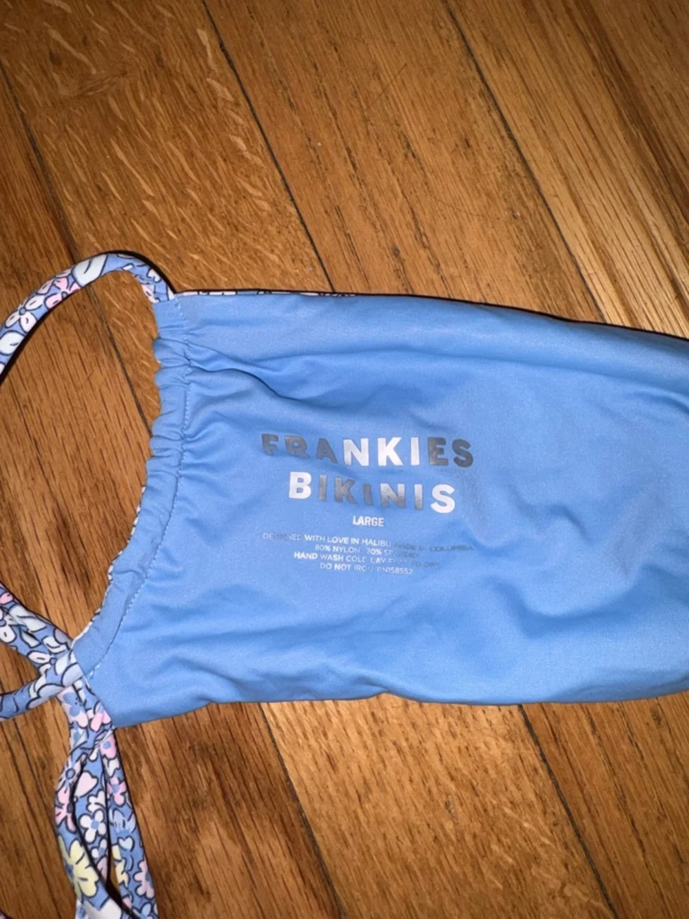 Frankie’s Bikinis Foxy Bandeau Bikini Top